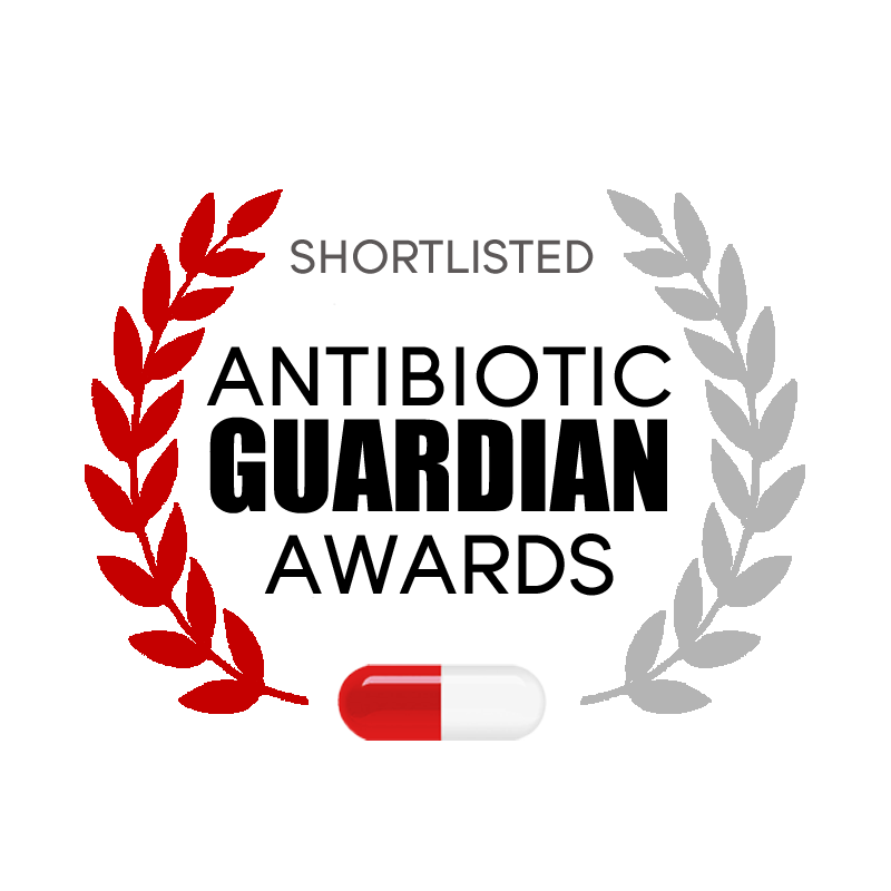 Badge for Antibiotic Guardian Award Shortlist 